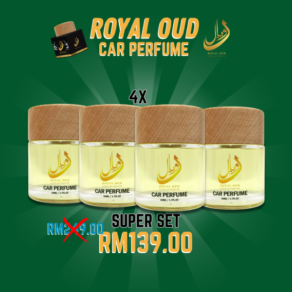 CAR PERFUME OUD – 4PCS
