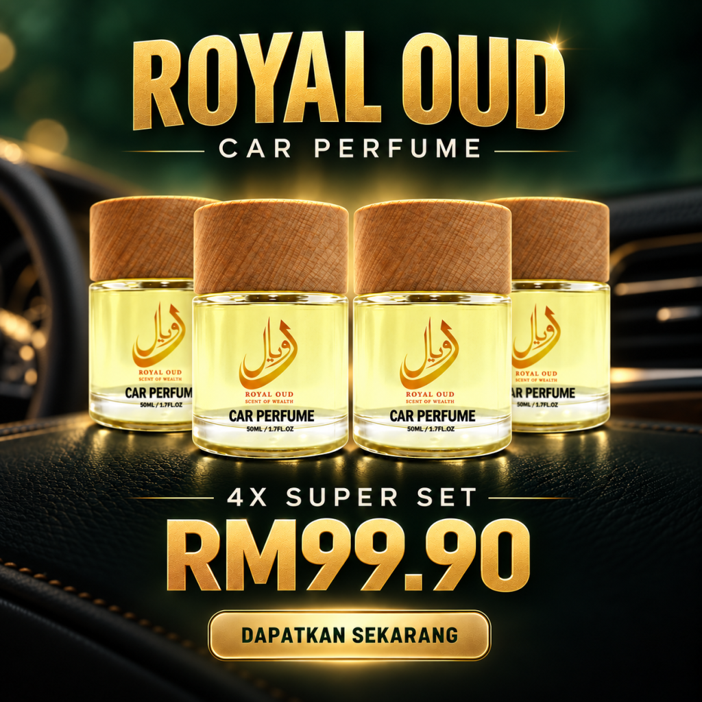 CAR PERFUME OUD – 4PCS